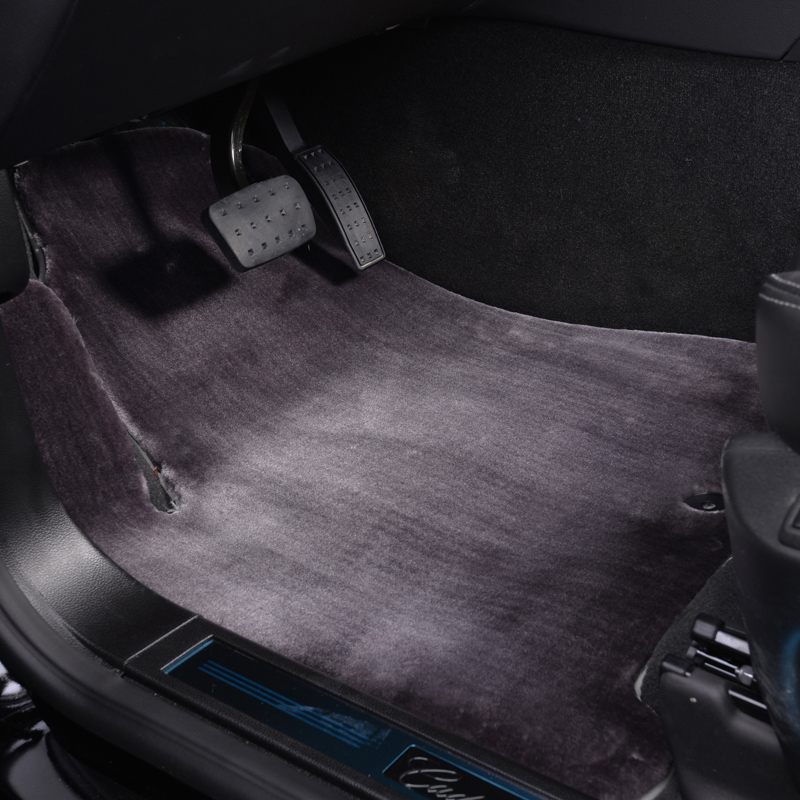 Home Landing Textiles - 高級フルセット自動車カーペット車のフロアマットディープパイルカシミヤレンジランドローバースポーツヴォーグディスカバリー 4 用にカスタマイズ