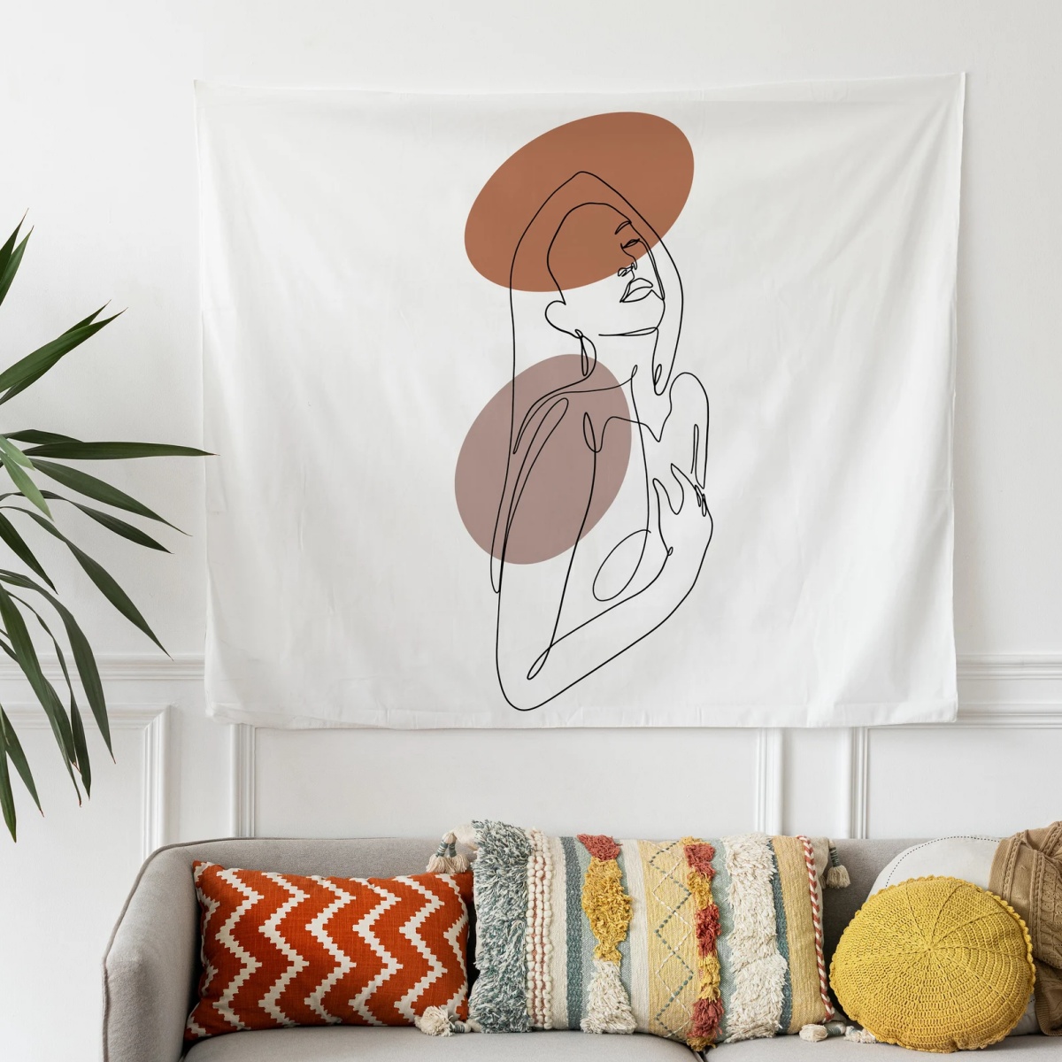パーソナライズされたカスタムタペストリー—誕生日、結婚式、ハ - Home Textiles & Furnishings のレビューと価格