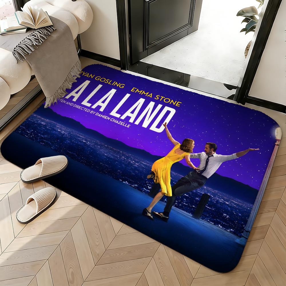 ソフト吸収性ノンスリップラグ映画ラ・ラ・ランドフロアマット家 - Home Landing Textiles のレビューと価格