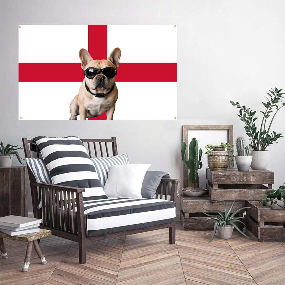 1pc 2D FLAT パーソナライズ イングランド タペス - Home Textiles & Furnishings のレビューと価格