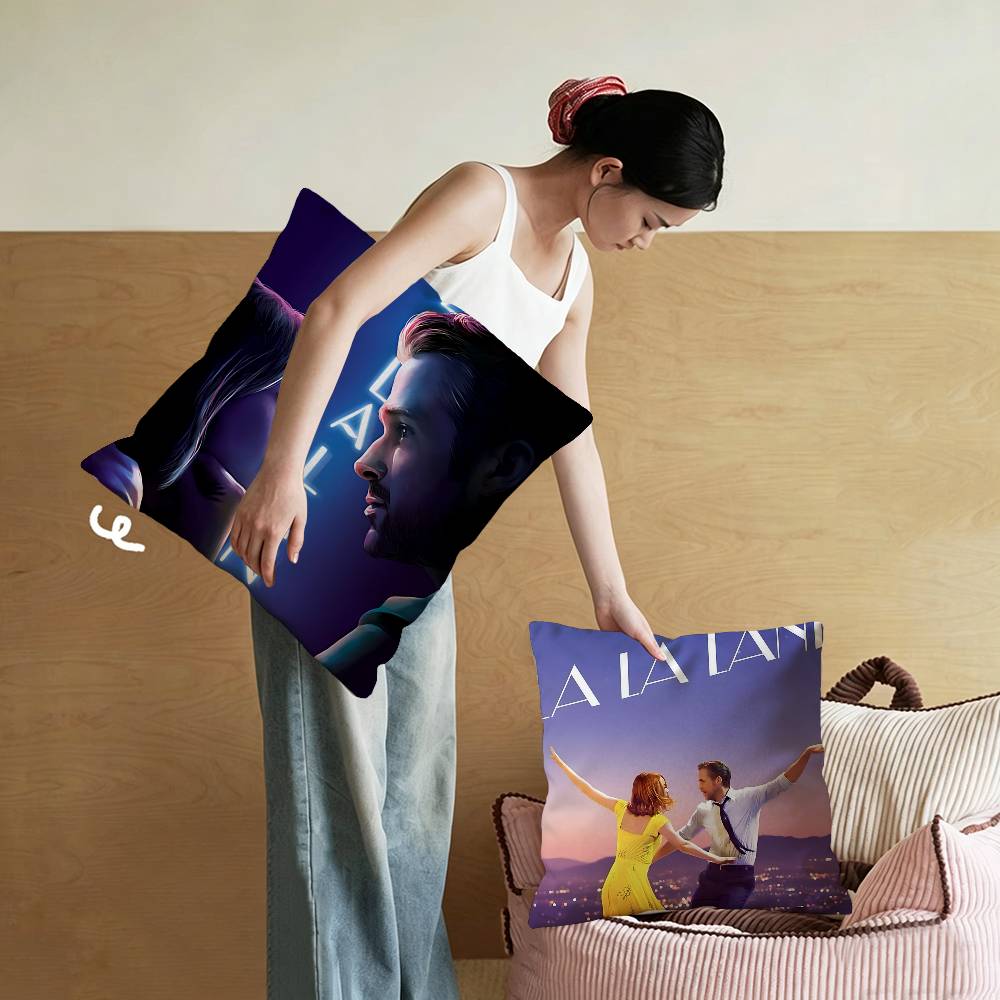 ラ・ラ・ランド ミュージック クラシック映画 クッションカバ - Home Landing Textiles のレビューと価格