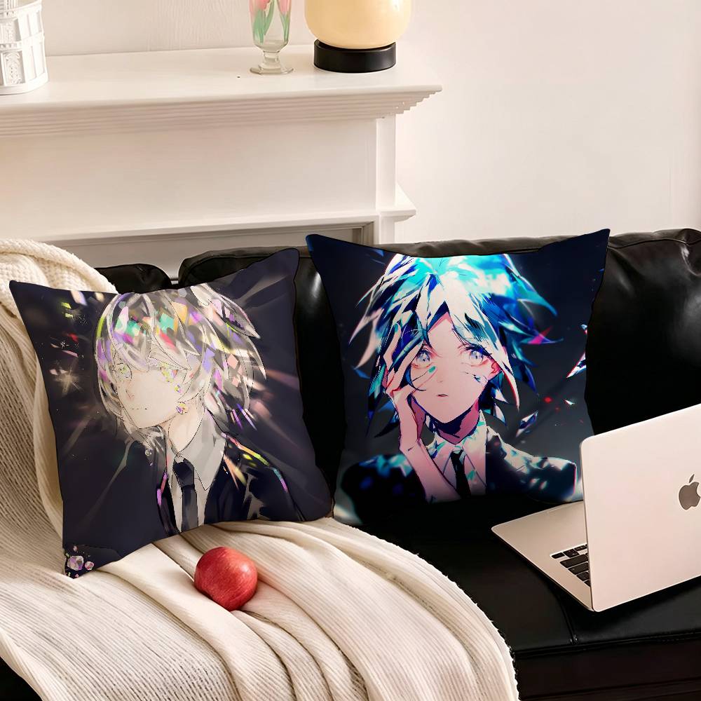 1pc アニメ「宝石の国」枕カバーファッション正方形枕カバー - Home Landing Textiles のレビューと価格