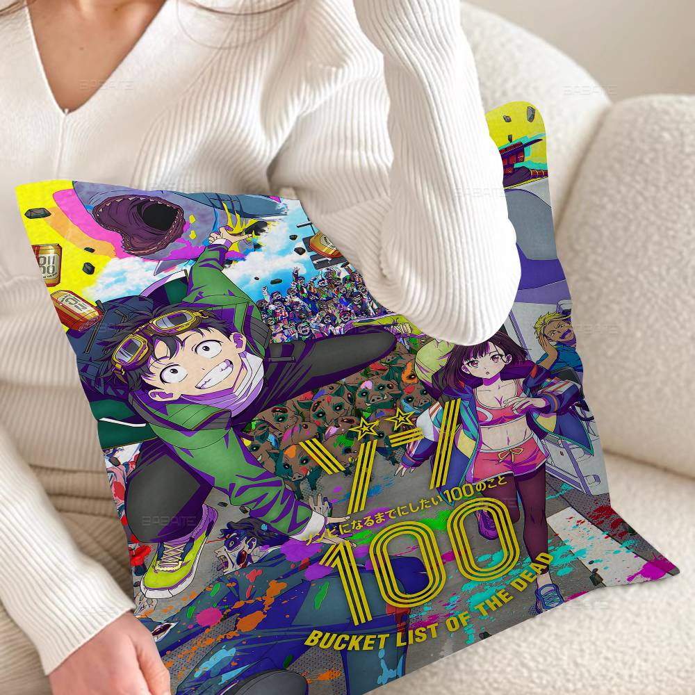アニメ Z-Zom 100 バケットリストオブザデッドクッシ - Home Textiles List のレビューと価格