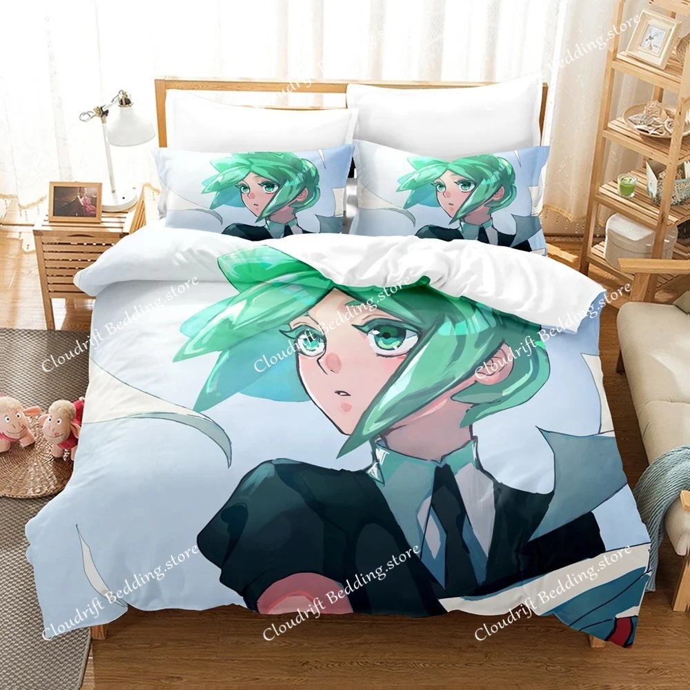 3Dプリントアニメ「宝石の国」寝具セット 男の子 女の子 ツ - Home Landing Textiles のレビューと価格