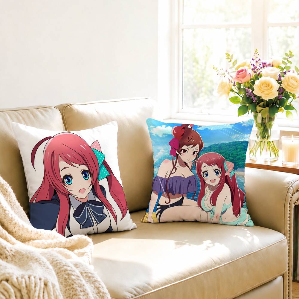 A-Anime ゾンビランドサガ枕カバー正方形両面ソファクッ - Home Landing Textiles のレビューと価格