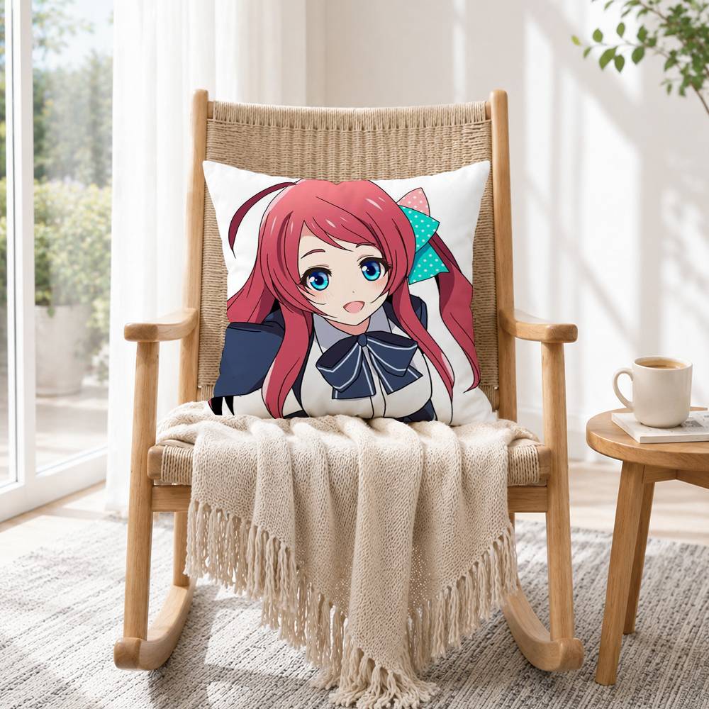 A-Anime ゾンビランドサガ枕カバー正方形両面ソファクッ - Home Landing Textiles のレビューと価格