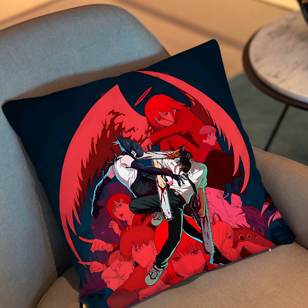 デンジ・レゼ・ラ・ランド・チェーンソーマンプリントスローピロ - Home Landing Textiles のレビューと価格