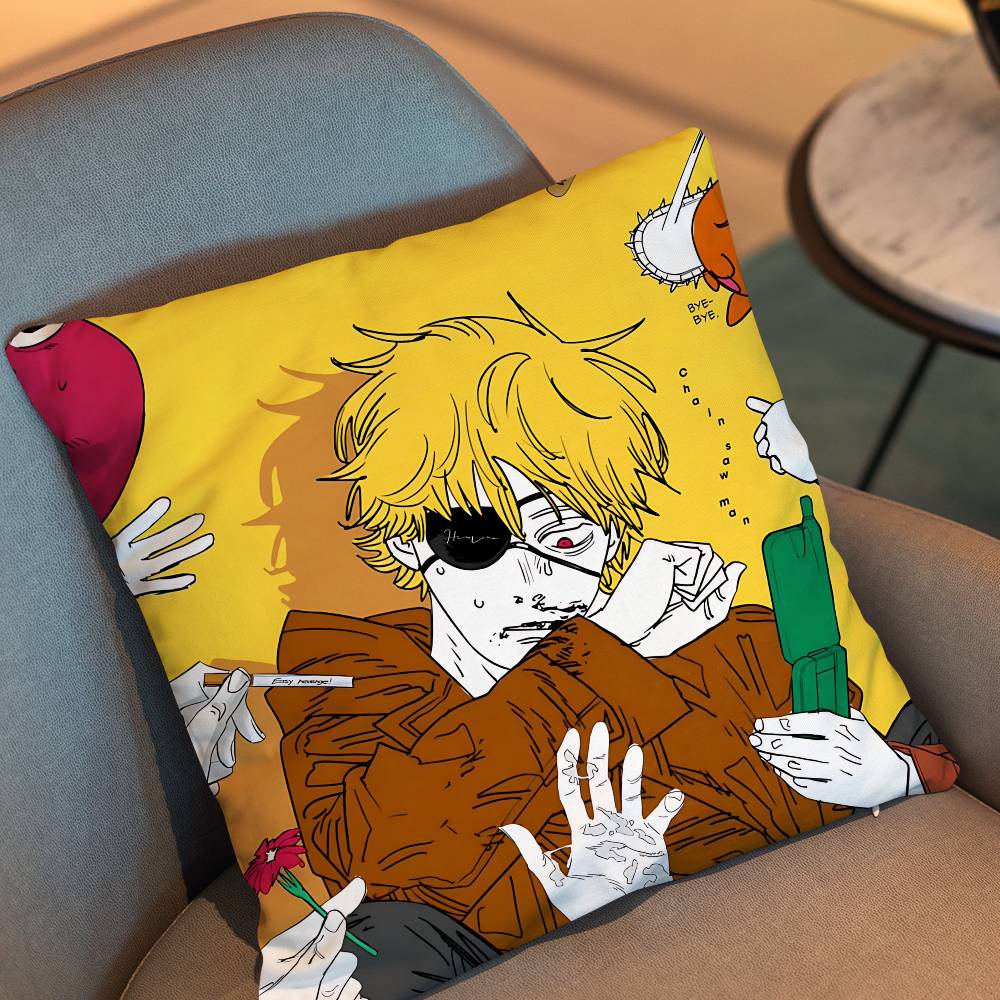 デンジ・レゼ・ラ・ランド・チェーンソーマンプリントスローピロ - Home Landing Textiles のレビューと価格