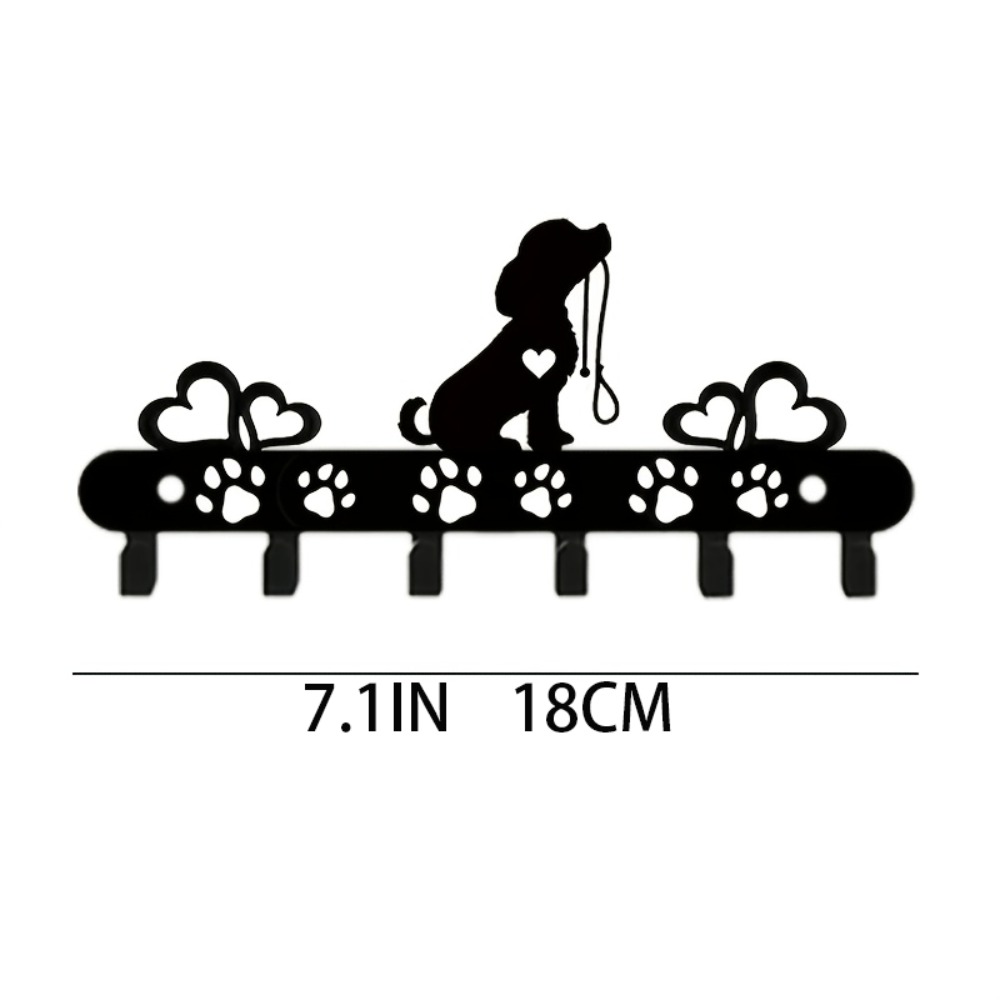 CIFBUY 犬型メタルウォールフックキーホルダーオーガナイ - Home Textiles Towel のレビューと価格